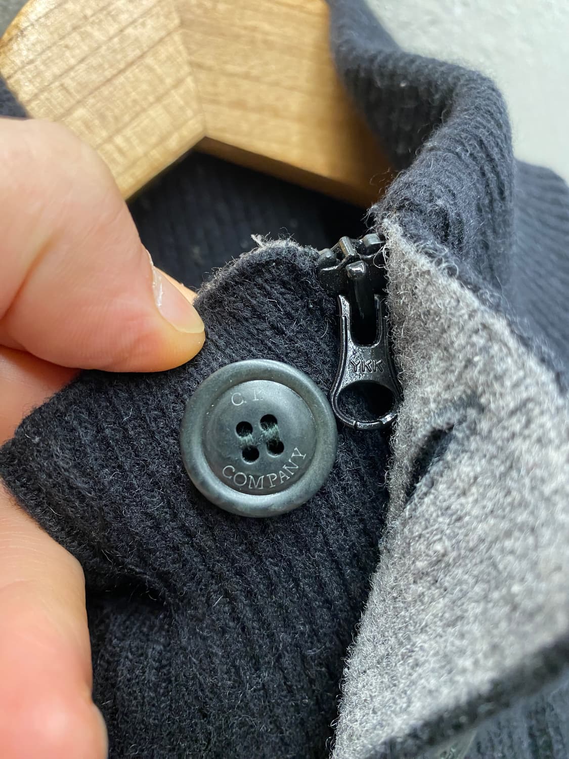 [46] C.P Company 씨피컴퍼니 하프집업 울 니트 상품이미지4