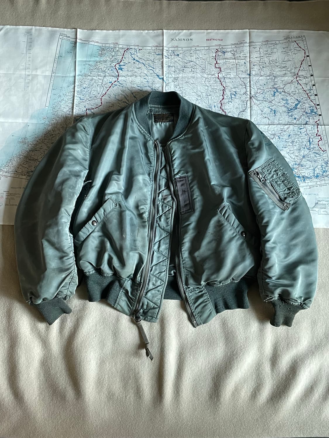50s USAF B15d Flight Jacket modified 상품이미지1