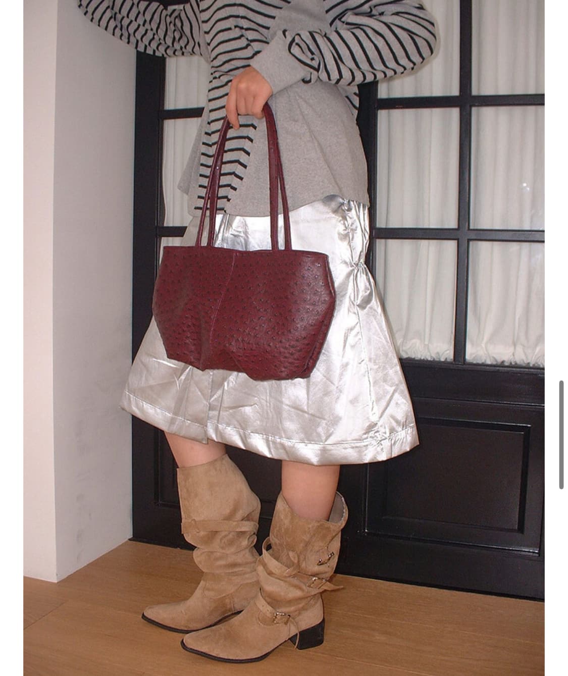 Otie boat bag 오타이 보트백 mulberry 상품이미지4