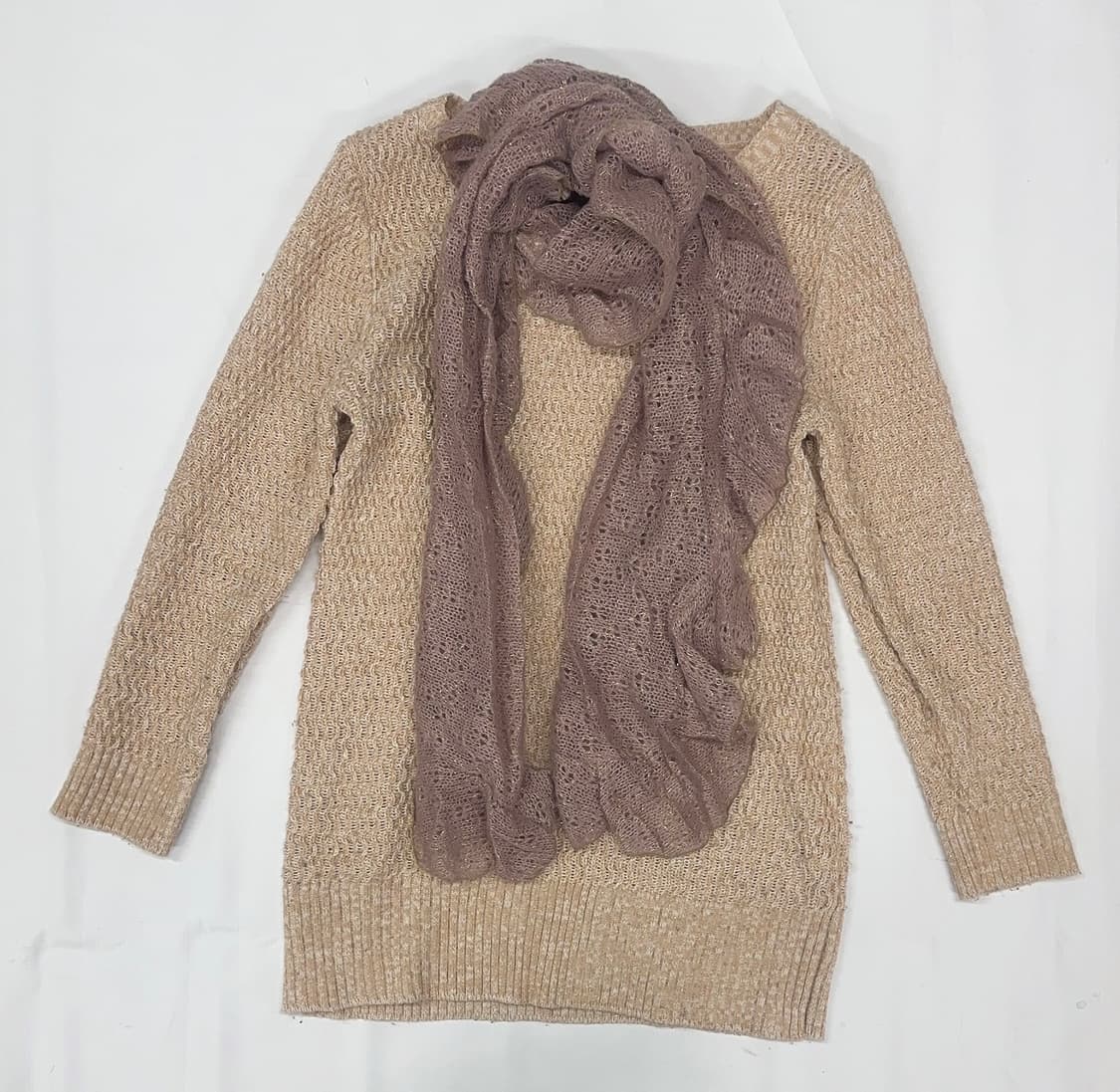 🍑하구미의 살구맛 코디세트🍑 머플러 그런지 오리엔탈 히피 레이어드 상품이미지2