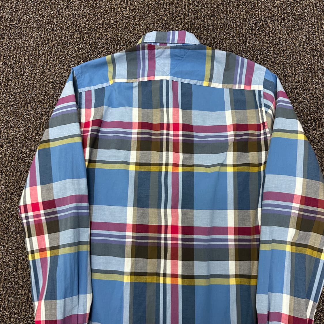 타미힐피거 체크 남방 셔츠 XS 상품이미지7