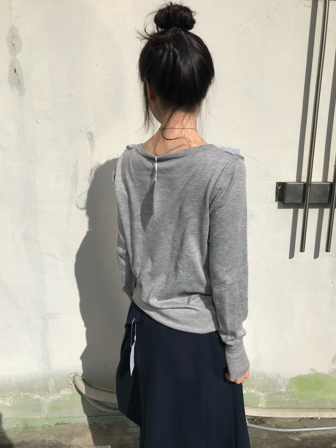 Uptight Chiffon Frill Cardigan 상품이미지5