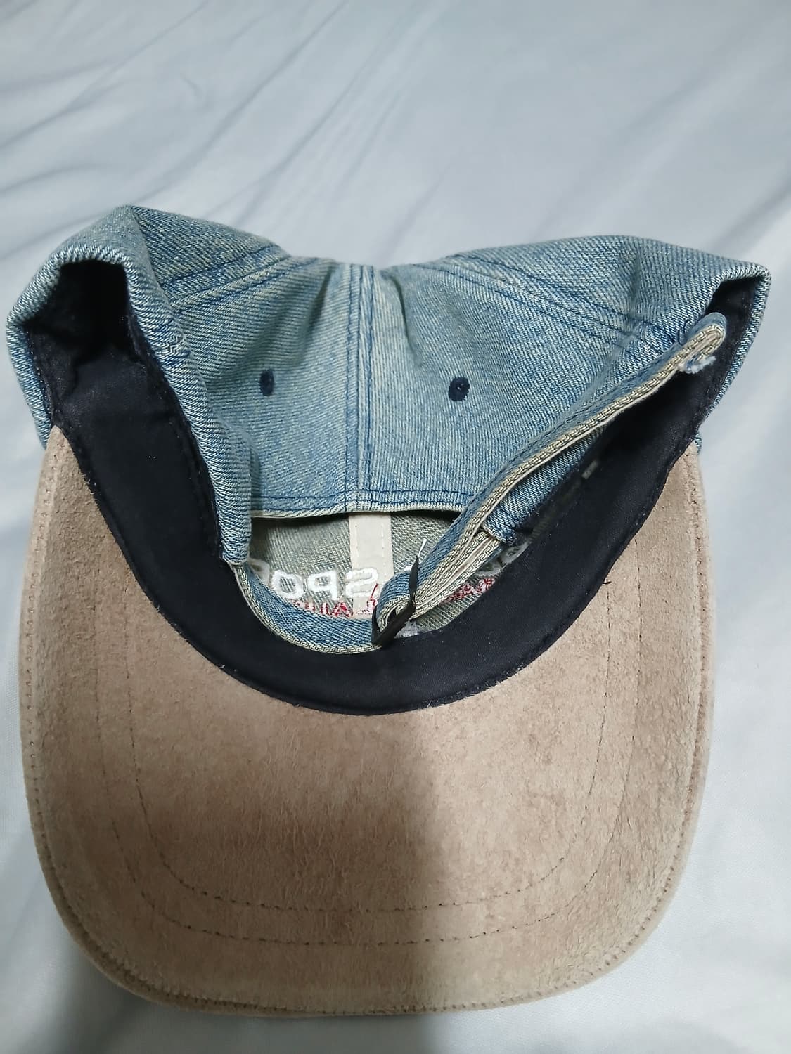 폴로 스포츠 90s 캡 모자 데님 스웨이드 투톤 볼캡 성조기 상품이미지4