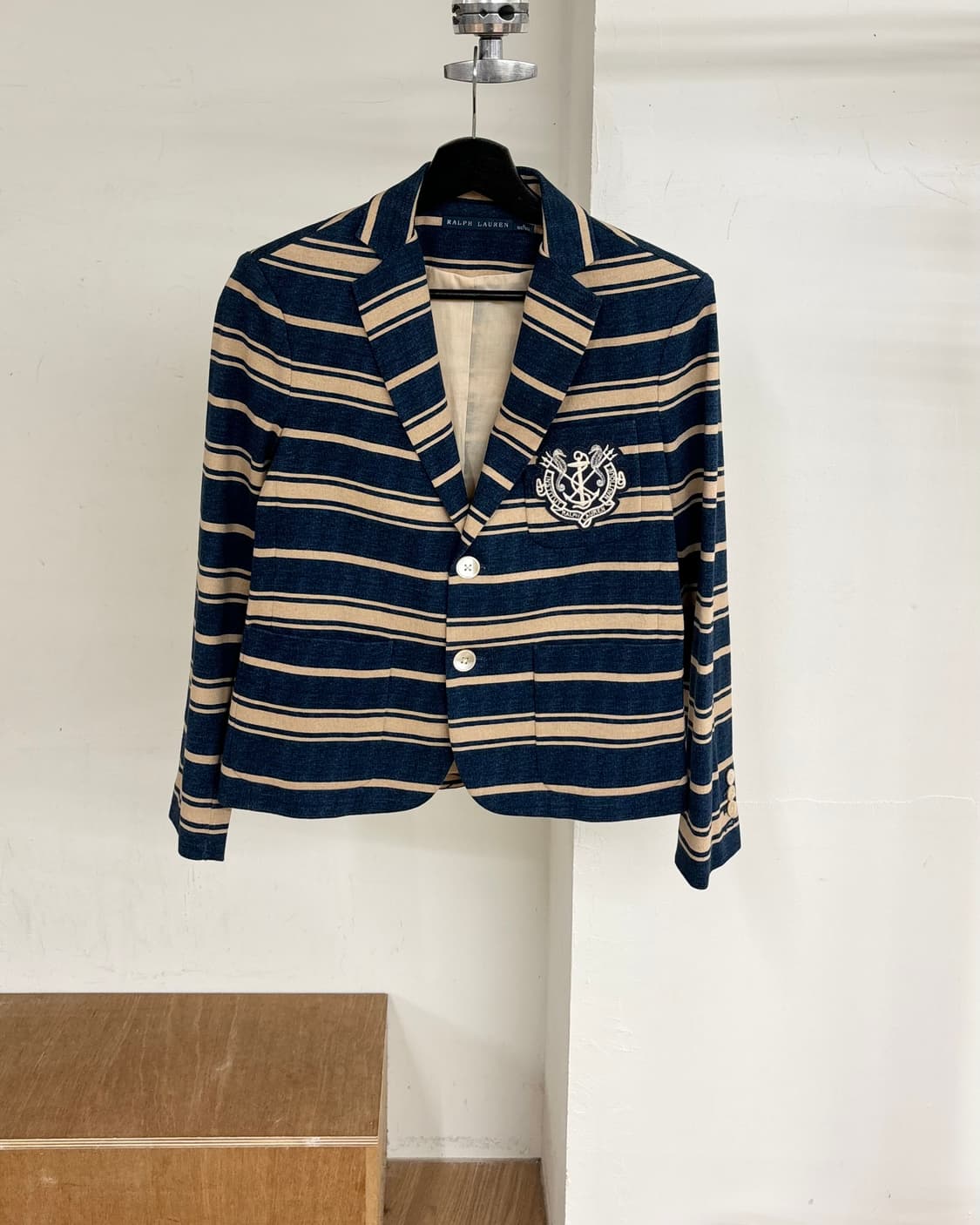 랄프로렌 스트라이프 포켓 케주얼 블레이저 자켓 상품이미지1
