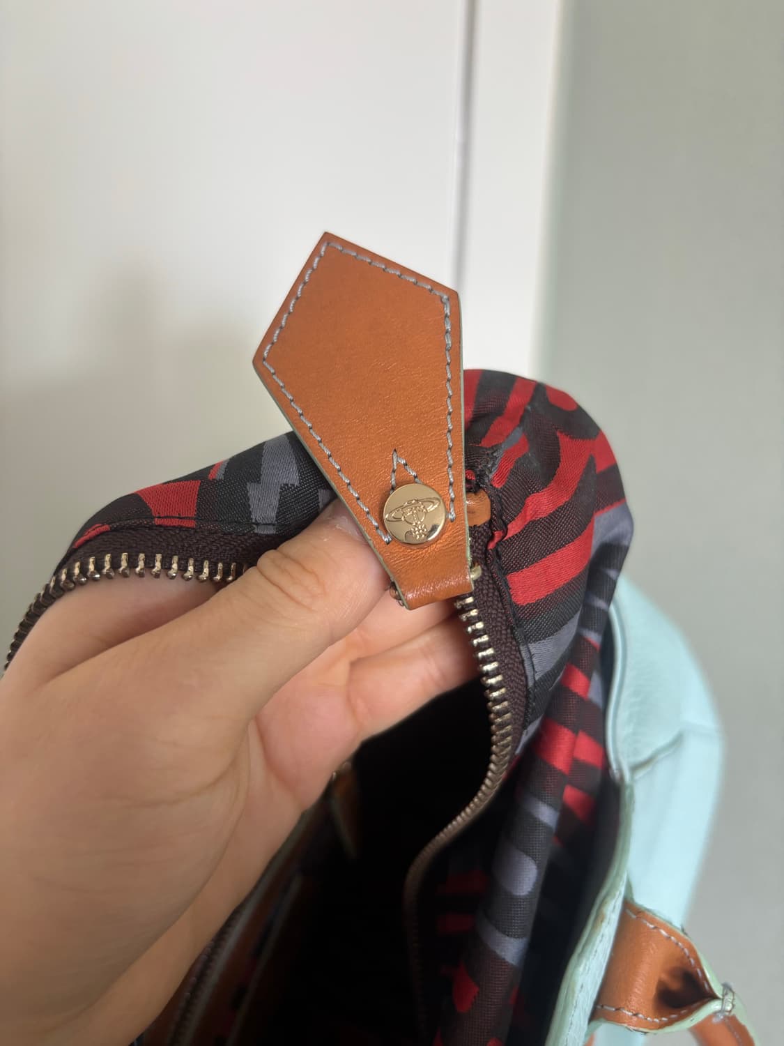 비비안웨스트우드 빈티지 민트 토트백 상품이미지8