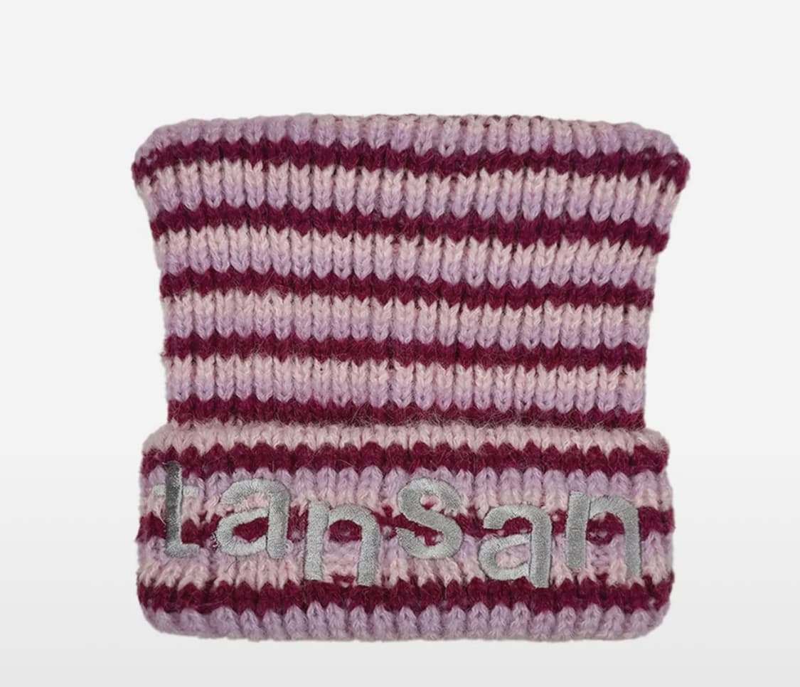 탄산마그네슘 로고 캣 비니 pink 상품이미지1