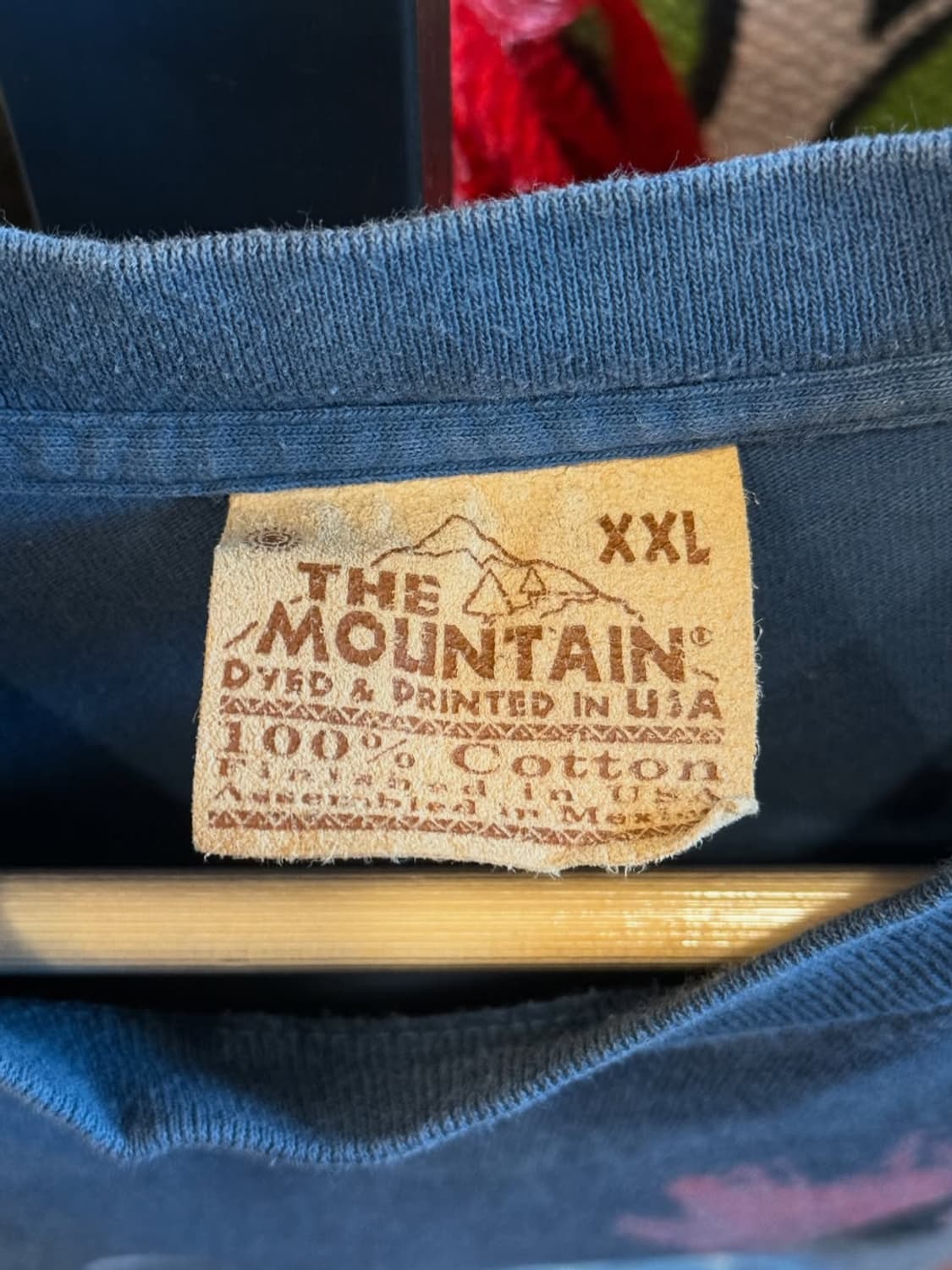 🌊 USA 빈티지 오션 프린트 돌고래 티셔츠 상품이미지3