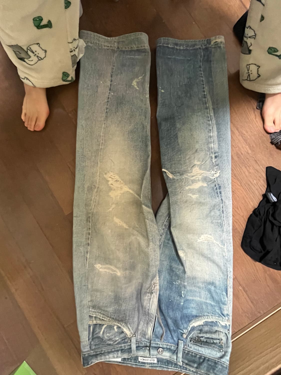 아워레가시 디지털 프린트 써드컷 데님 31사이즈 상품이미지1