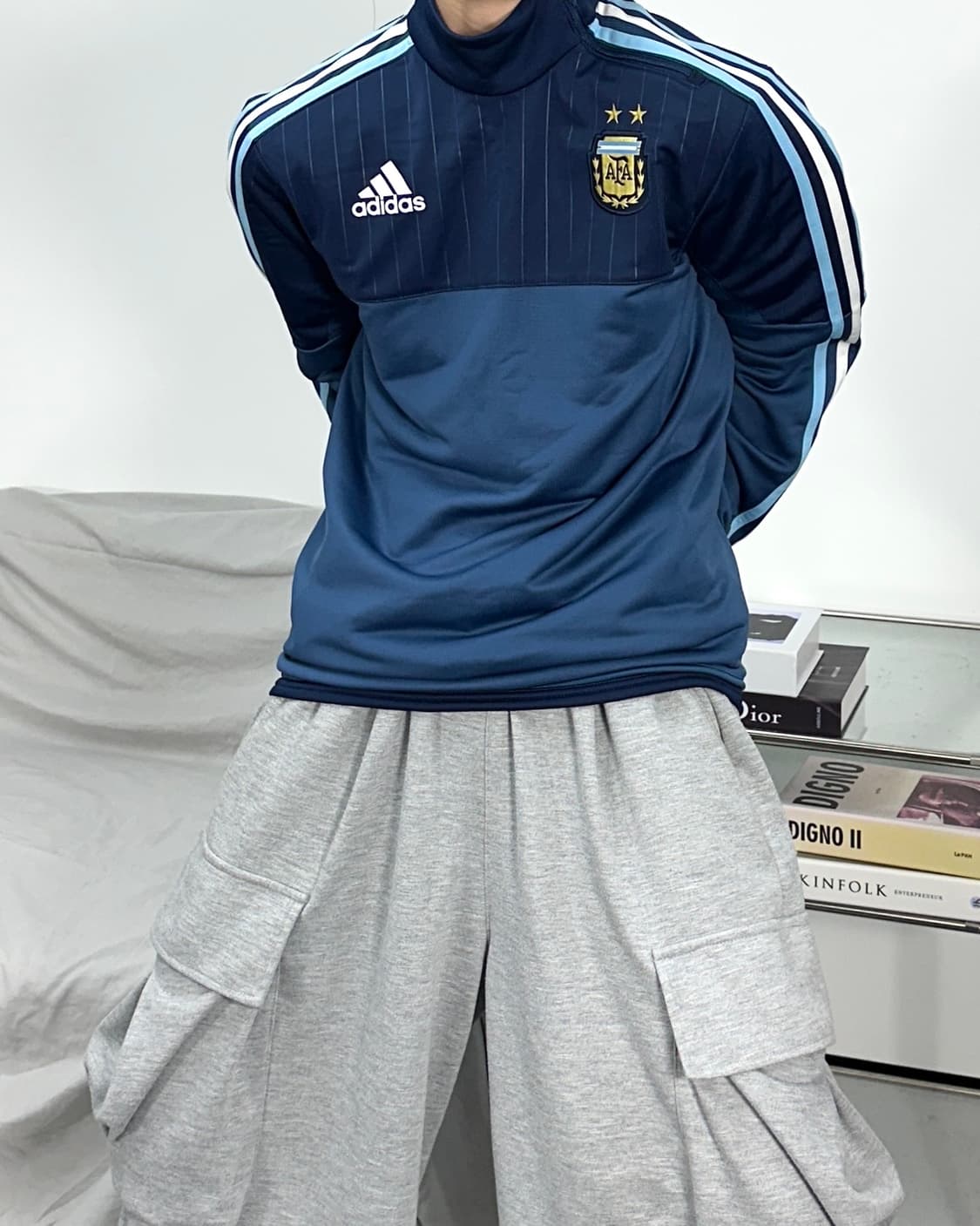 아디다스 14-15 아르헨티나 드릴탑 95 상품이미지3