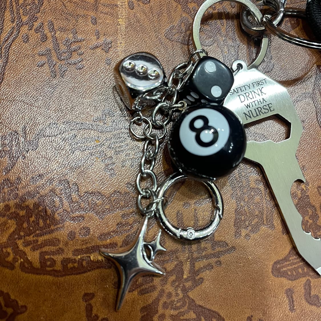 레트로 빈티지 아메리칸 키링 상품이미지2