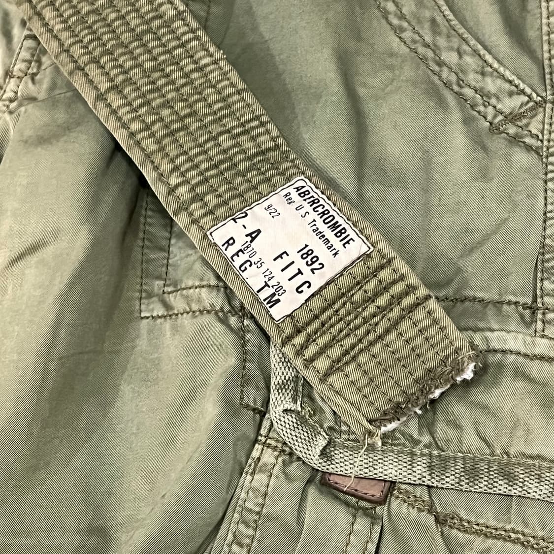  아베크롬비 벨티드 카고 팬츠 y16197 상품이미지5