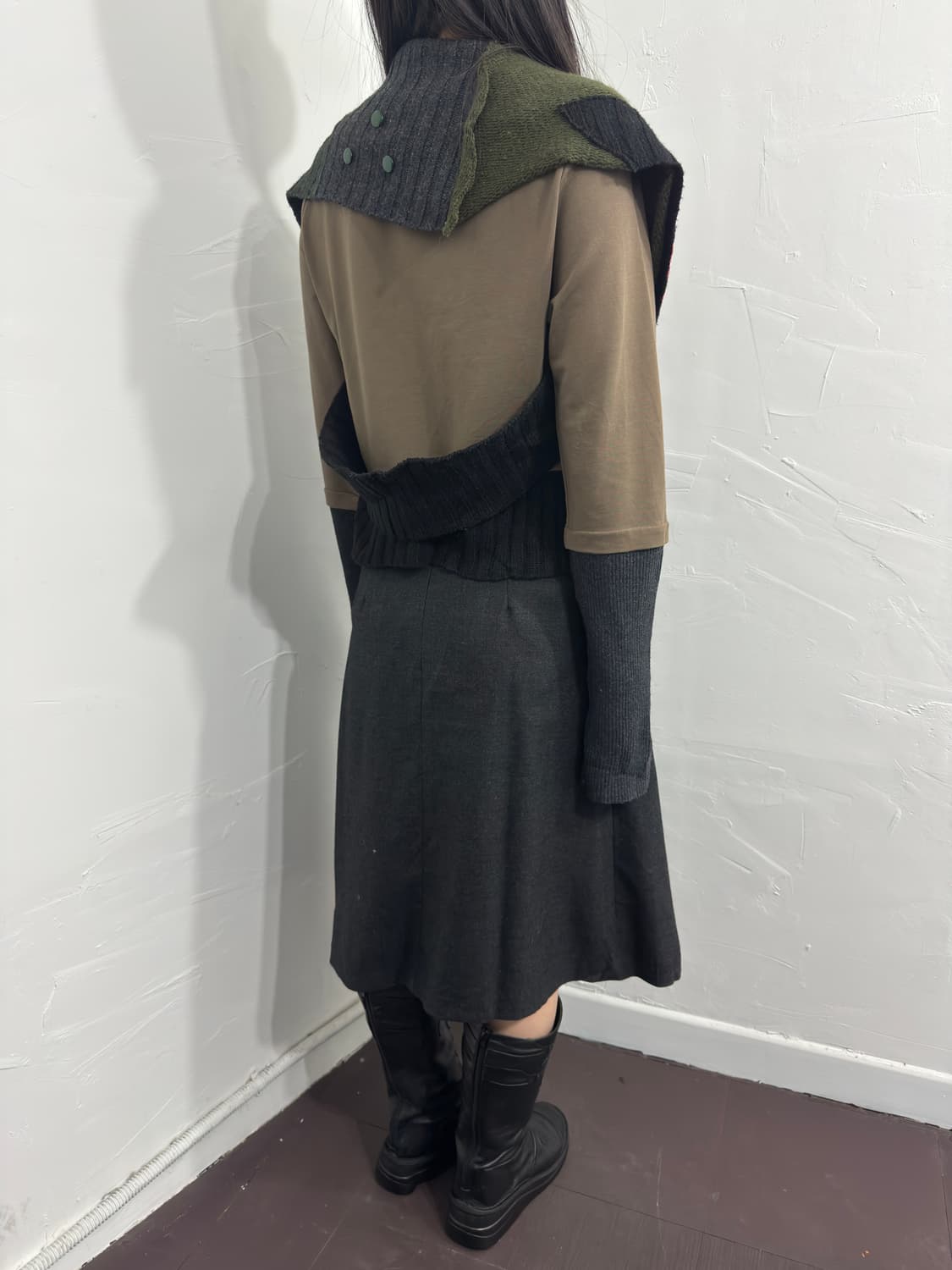 button midi skirt 상품이미지6