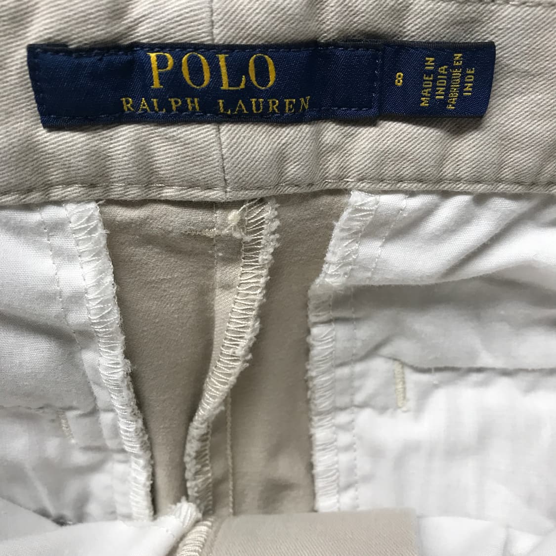 폴로 랄프로렌 베이지 치노 팬츠 8(W) 상품이미지6