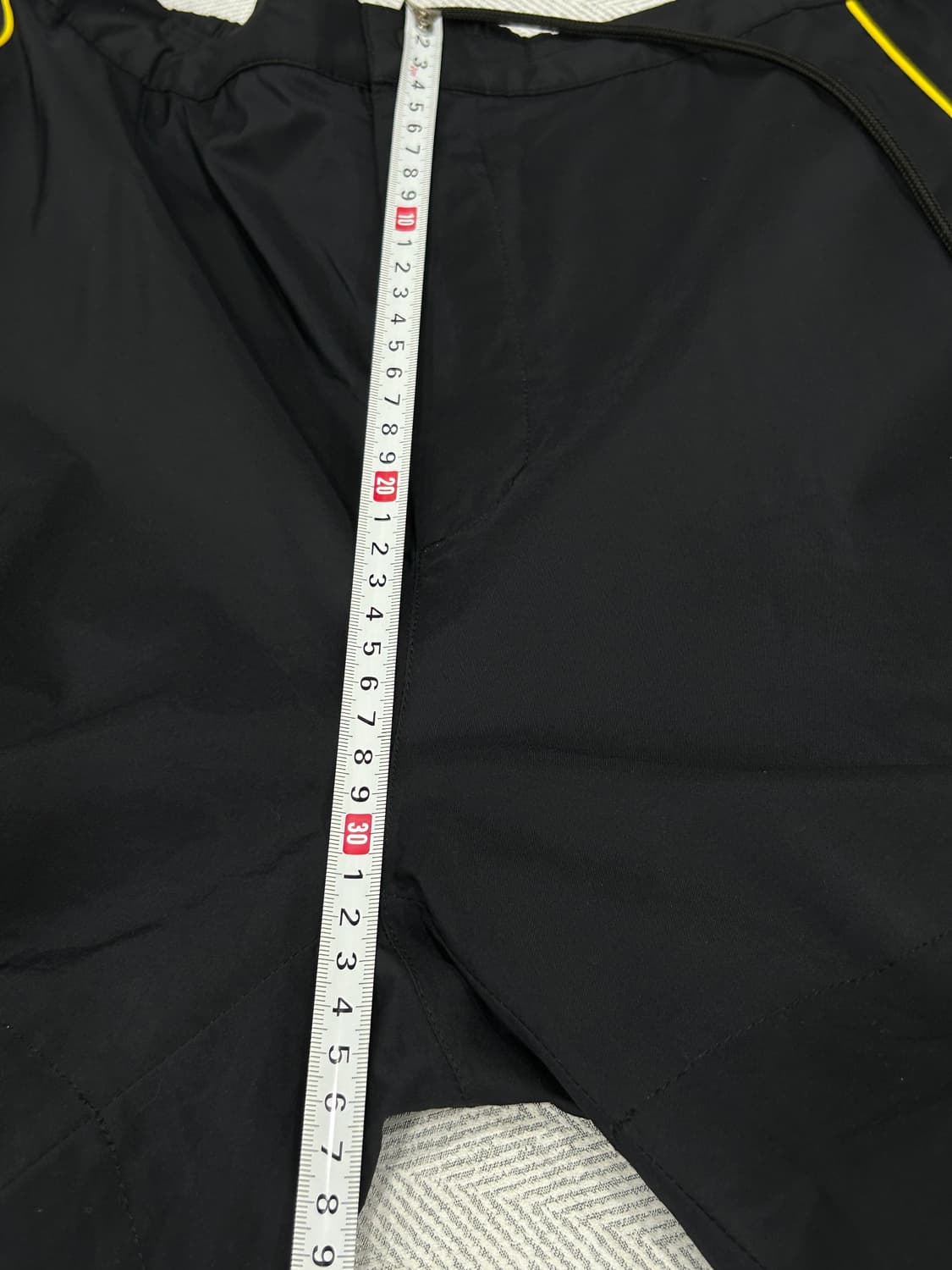 아디다스 레이어드 우븐 팬츠 블랙 남성 L 상품이미지10