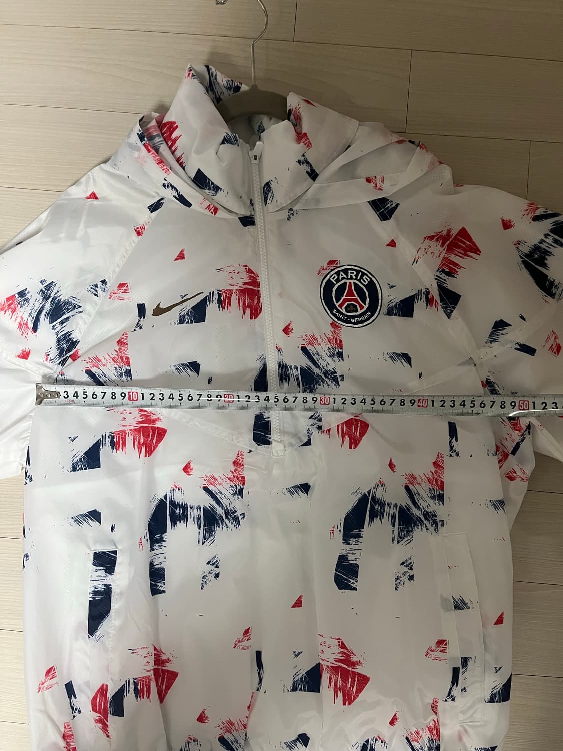나이키 파리생제르망 PSG 나일론 하프집업 바람막이 L 상품이미지2
