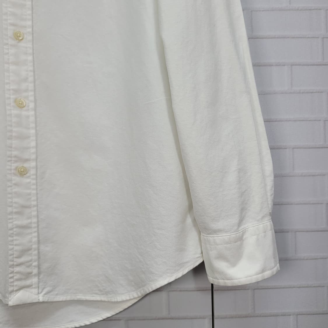 폴로랄프로렌 신형 QR인증 클래식핏 가먼트 다이 옥스포드 셔츠 S사이즈 상품이미지4