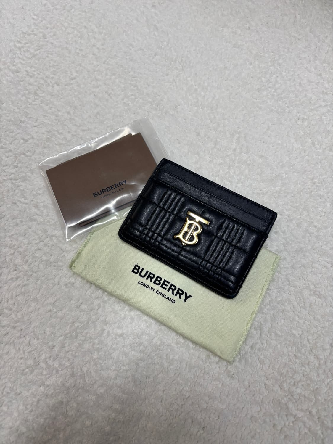 버버리 TB로고 카드지갑 (풀구성) 상품이미지1