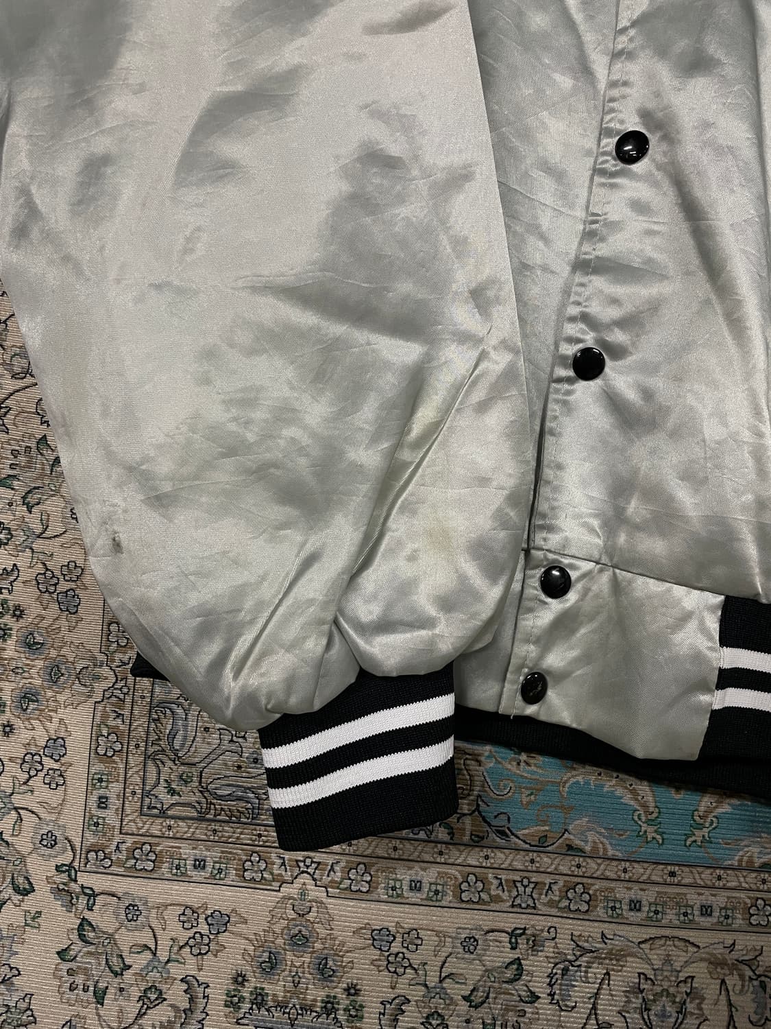 8-90S USA satin jacket 1647 상품이미지5