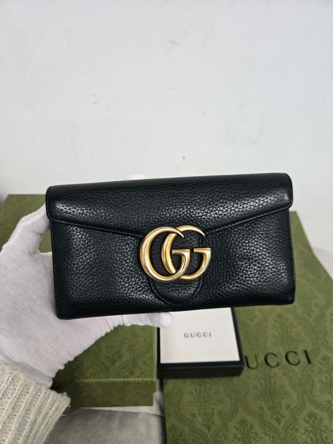 [보증서 정품] 구찌 마몬트 장지갑 상품이미지5