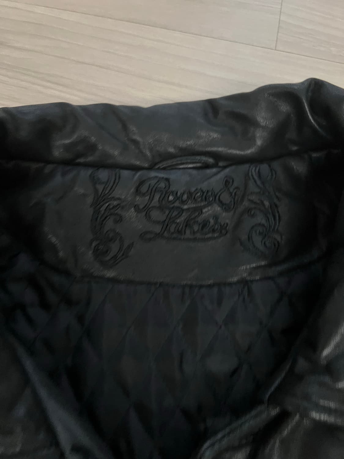 빈티지 레더 카코트 상품이미지2