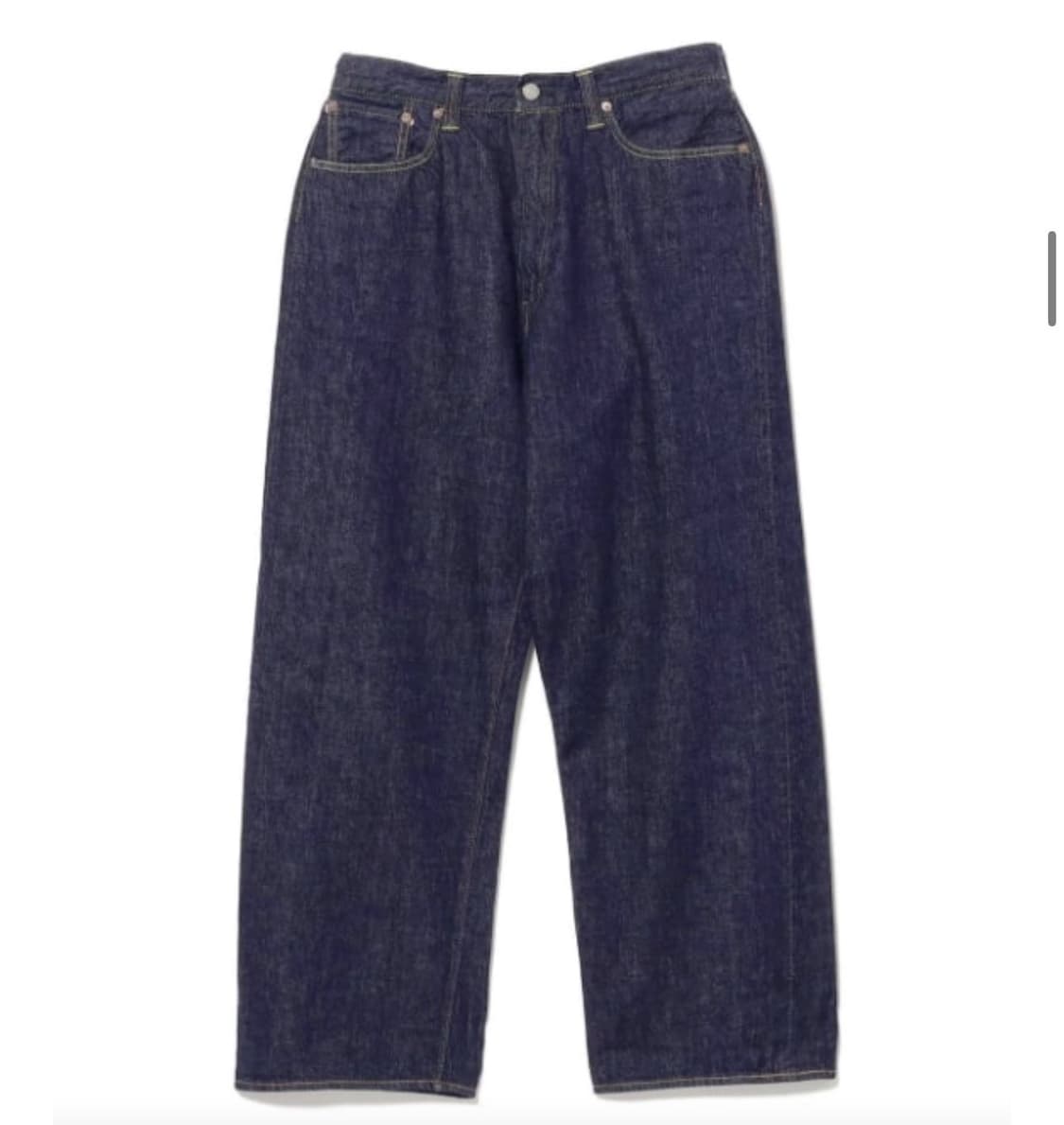 빔즈 별주 오어슬로우 100 슈퍼대드 셀비지 데님 M 상품이미지1