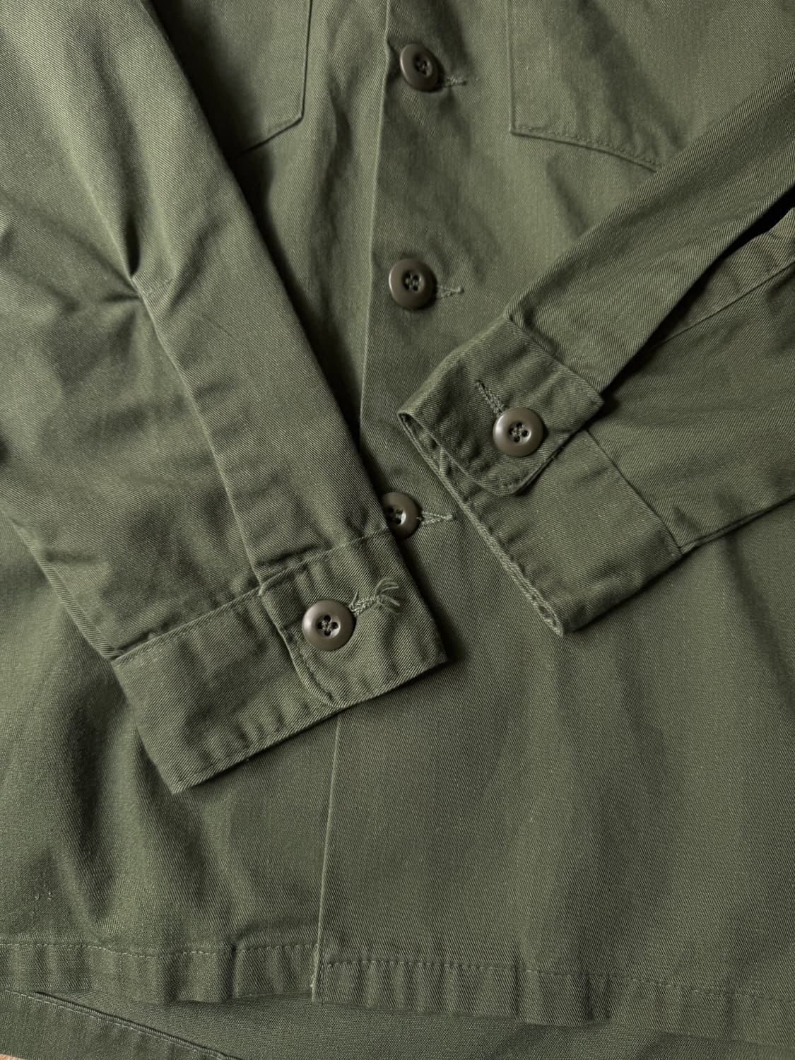 [M]80's 오리지널 U.S ARMY OG-507 밀리터리 셔츠 상품이미지5