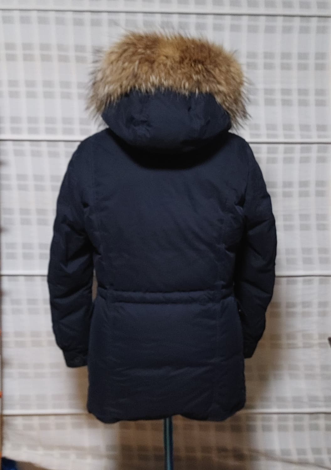 (한섬) 타임옴므 너구리퍼 구스다운 패딩 점퍼 95 상품이미지2