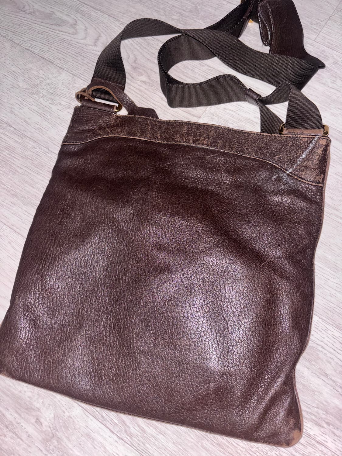 프라다 빈티지 레더 크로스 백 상품이미지2