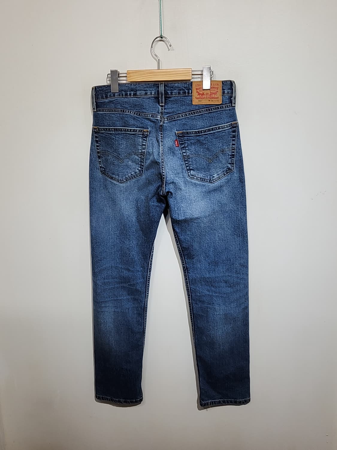 (30) 리바이스 502 청바지 연중청 스판 데님팬츠 145주년판  상품이미지7