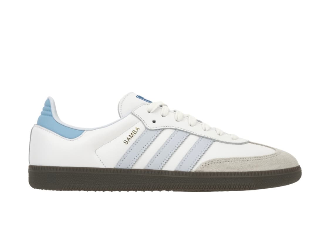 아디다스 삼바 OG 코어 화이트 헤일로블루 230 상품이미지1