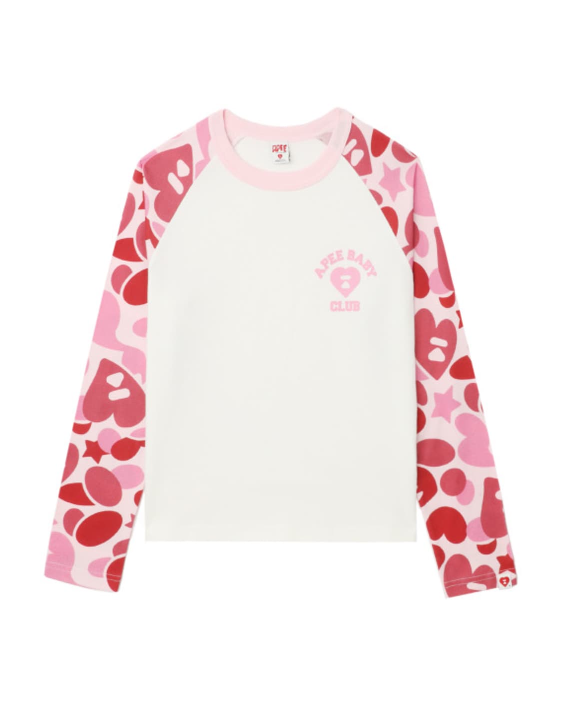 (오더) 베이프 APEE 카모 래글런 티셔츠 상품이미지1