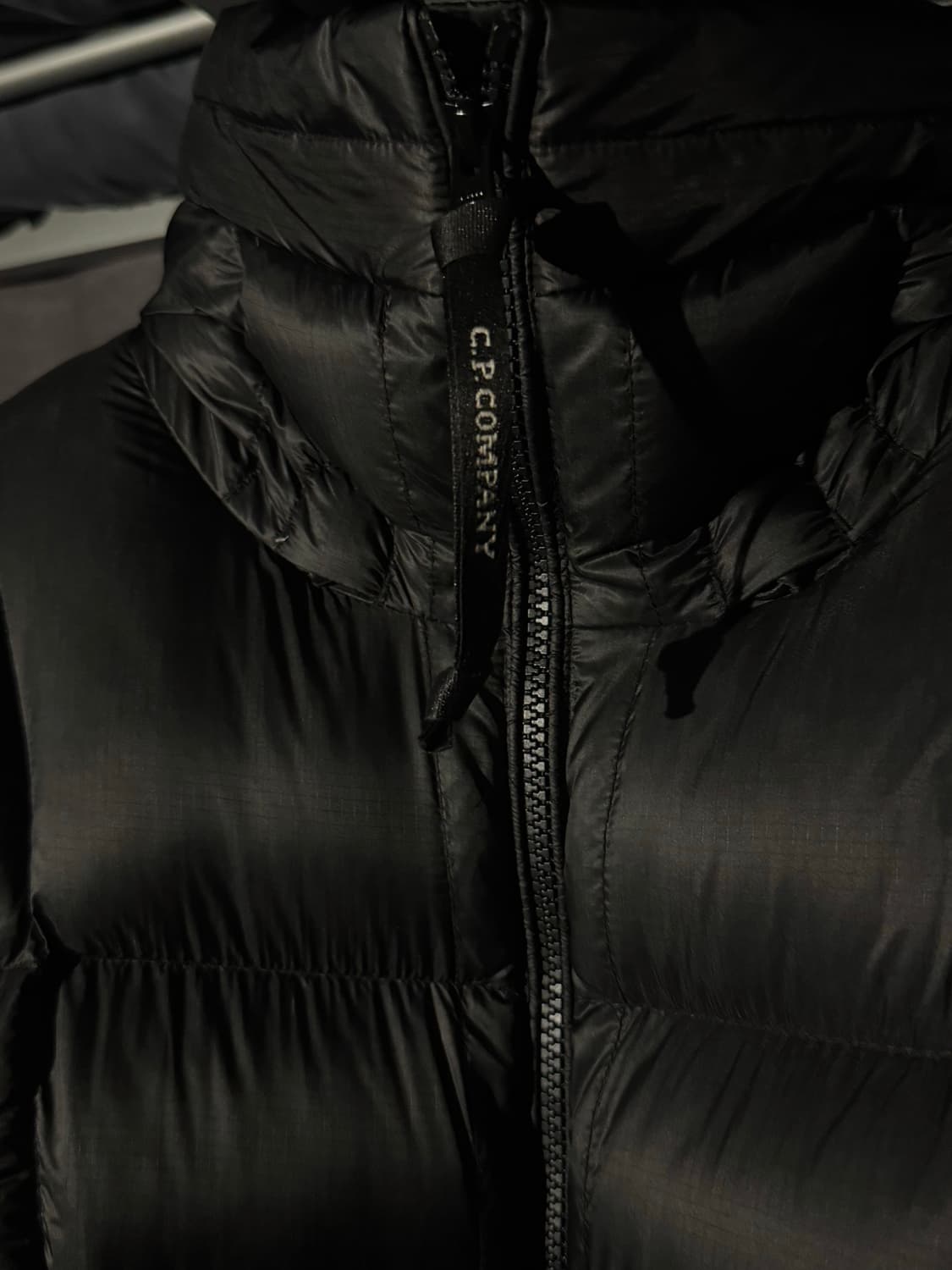 C.P. 컴퍼니 메리노 나일론 믹스드 고글 니트 블랙  상품이미지4