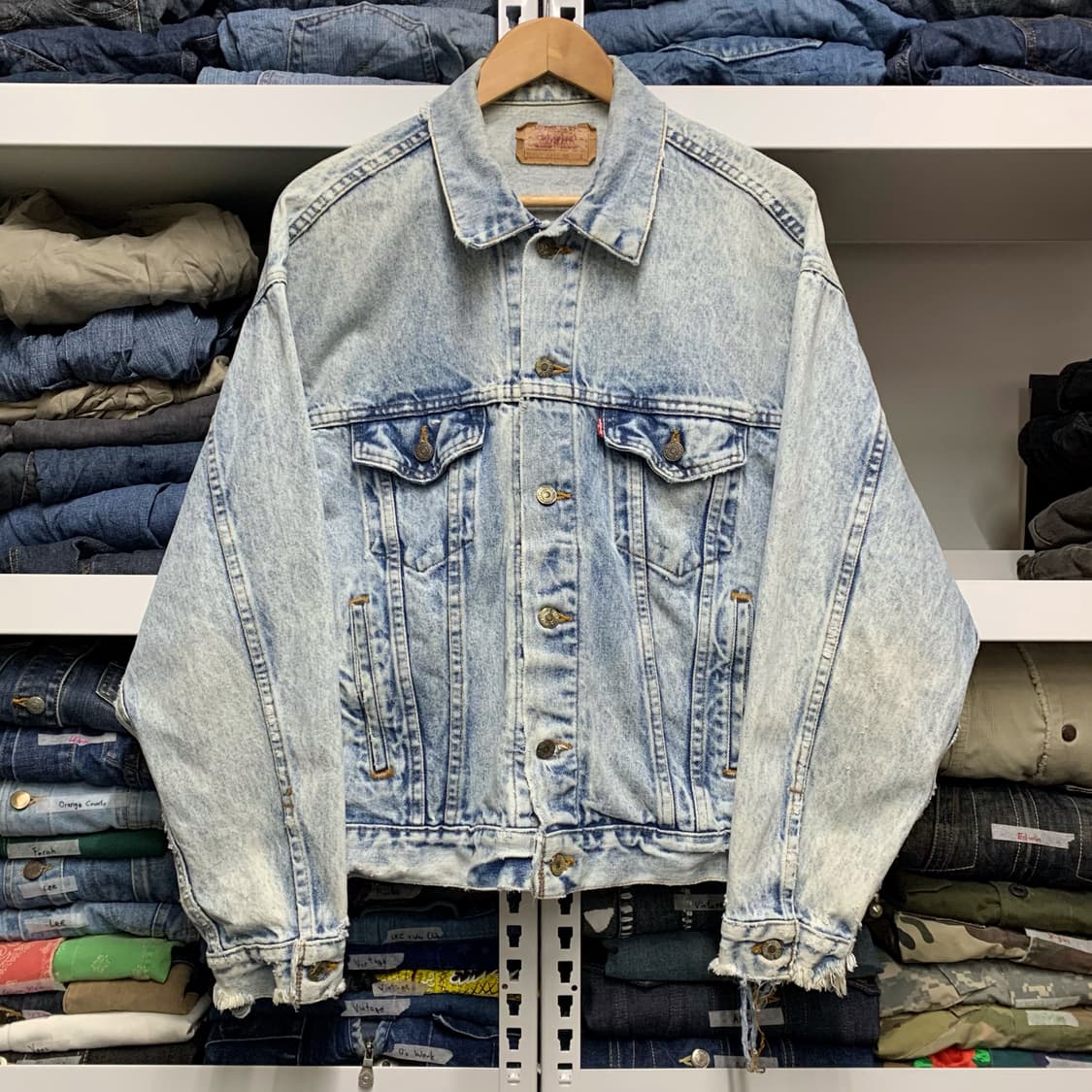 [L] 80's 리바이스 데님 트러커 재킷 70507-0219 상품이미지2