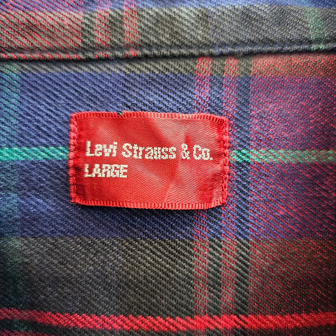 Levi's strauss&co 체크셔츠 상품이미지7