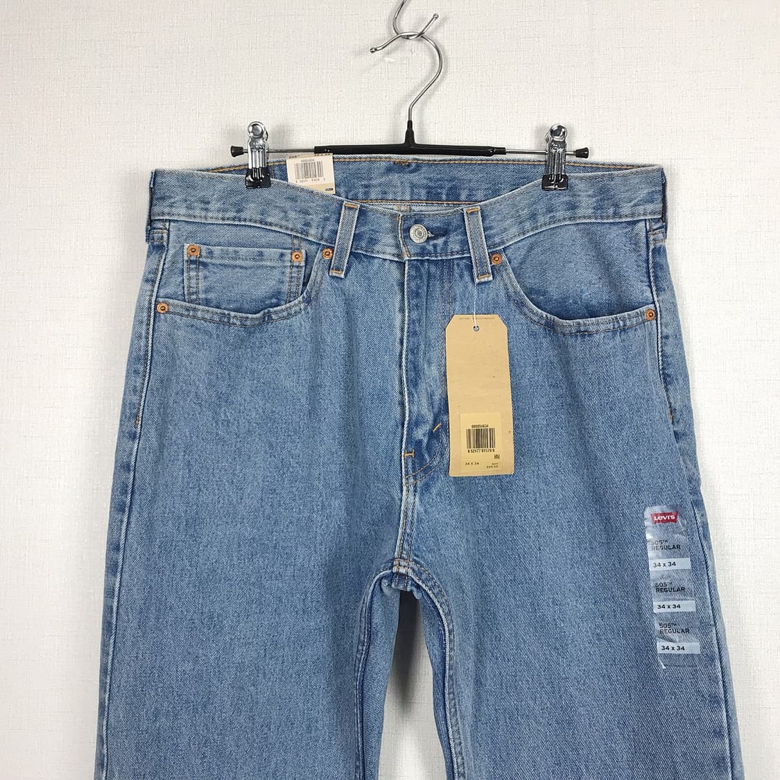 리바이스 505 레귤러 데님 청바지 새상품 남성34 상품이미지2