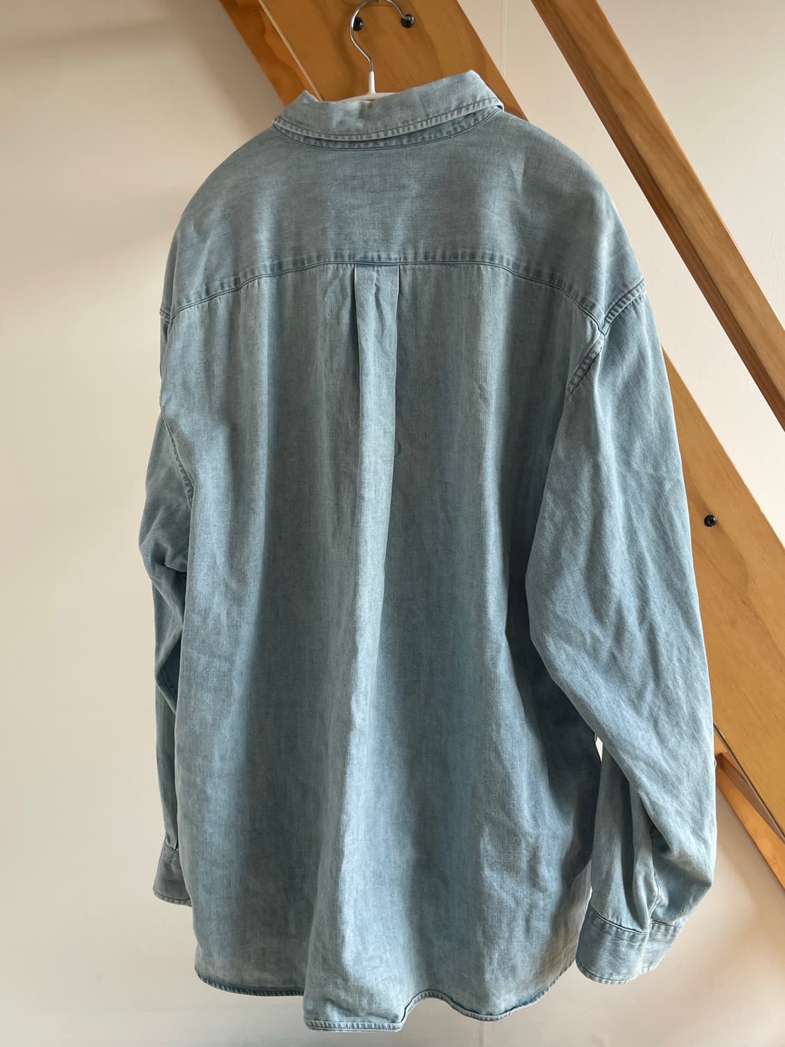 Thomas more 연청 데님 셔츠 medium 상품이미지3