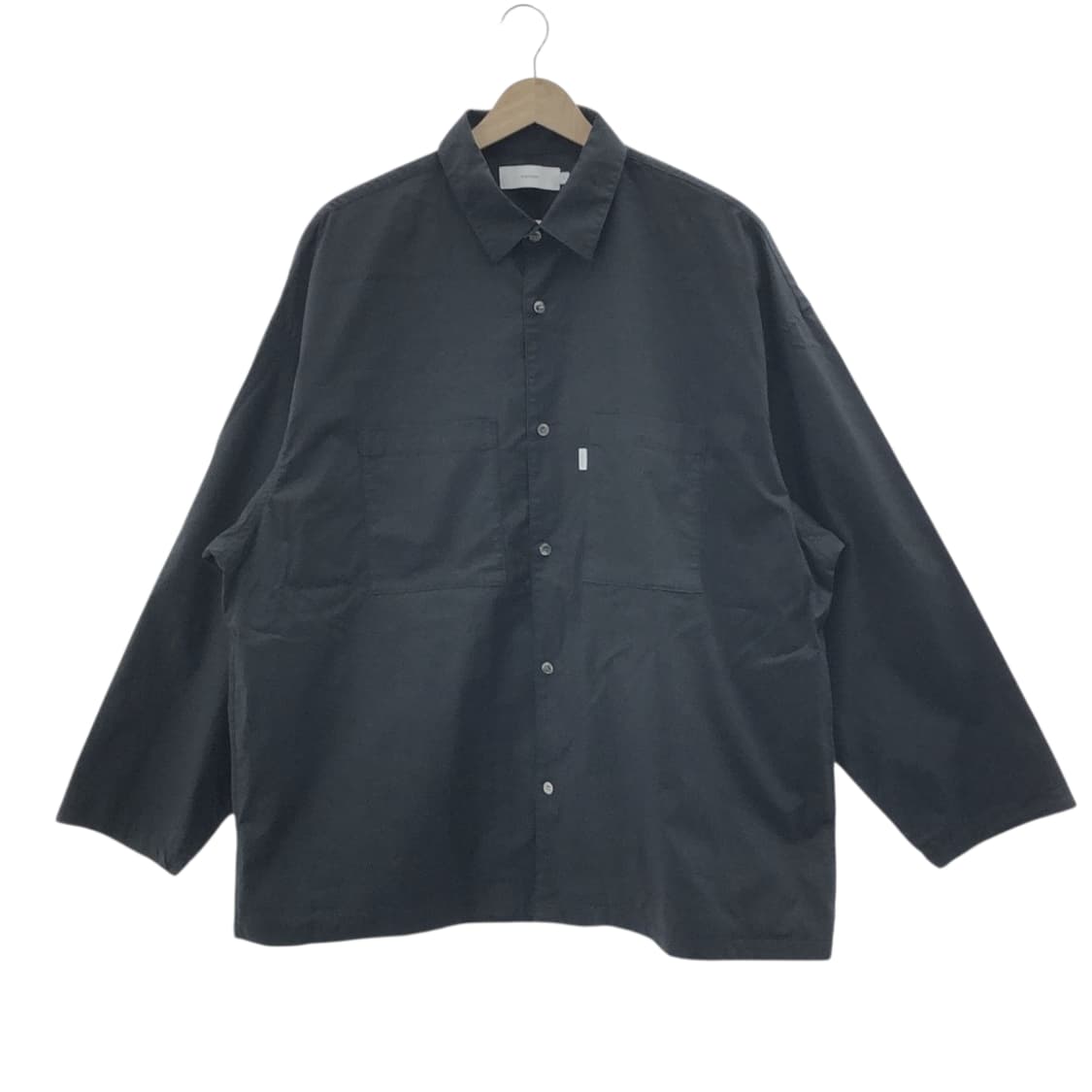 그라프페이퍼 오버사이즈 박스 셔즈 L/S 상품이미지2