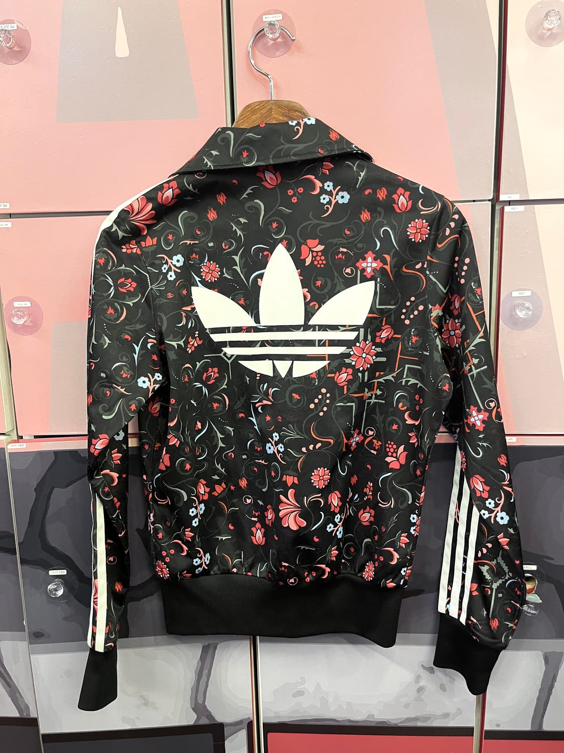 아디다스 트랙탑 크롭 져지 블랙 상품이미지5