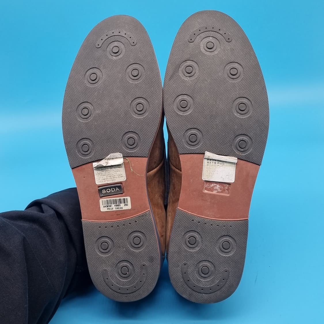 o 소다 남성캐주얼로퍼 실사이즈255 상품이미지3