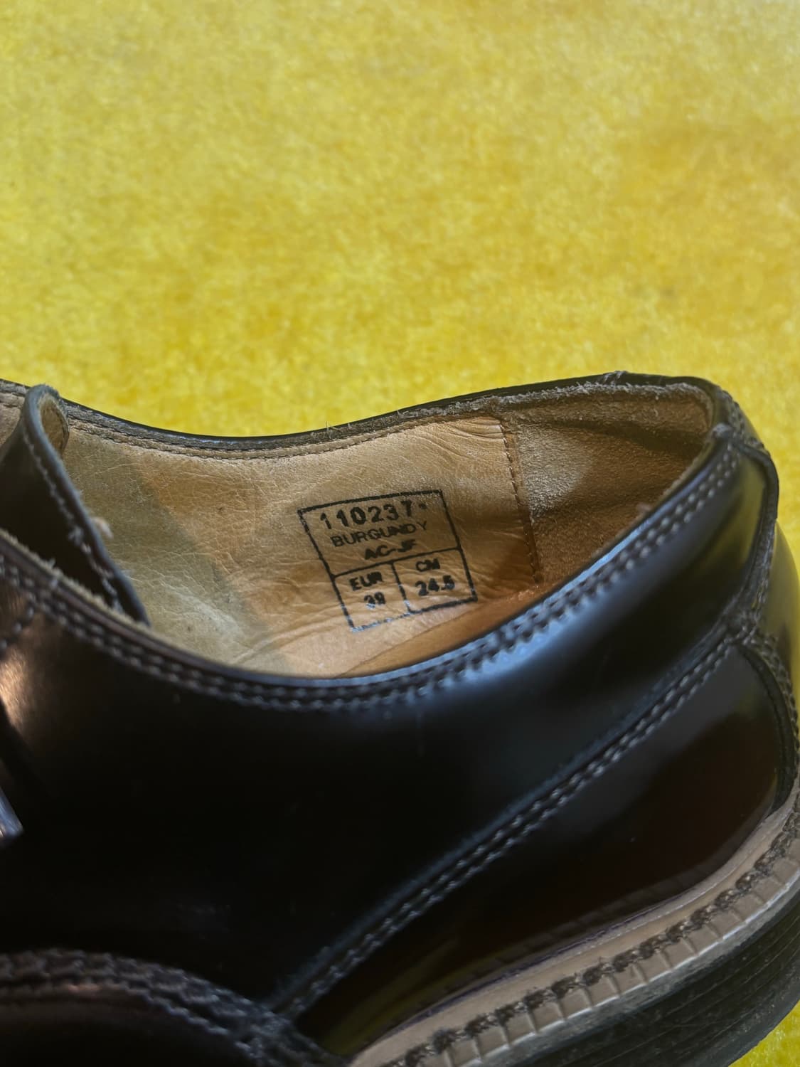 지안카를로 모렐리(Giancarlomorelli)버건디 더비 슈즈 상품이미지7