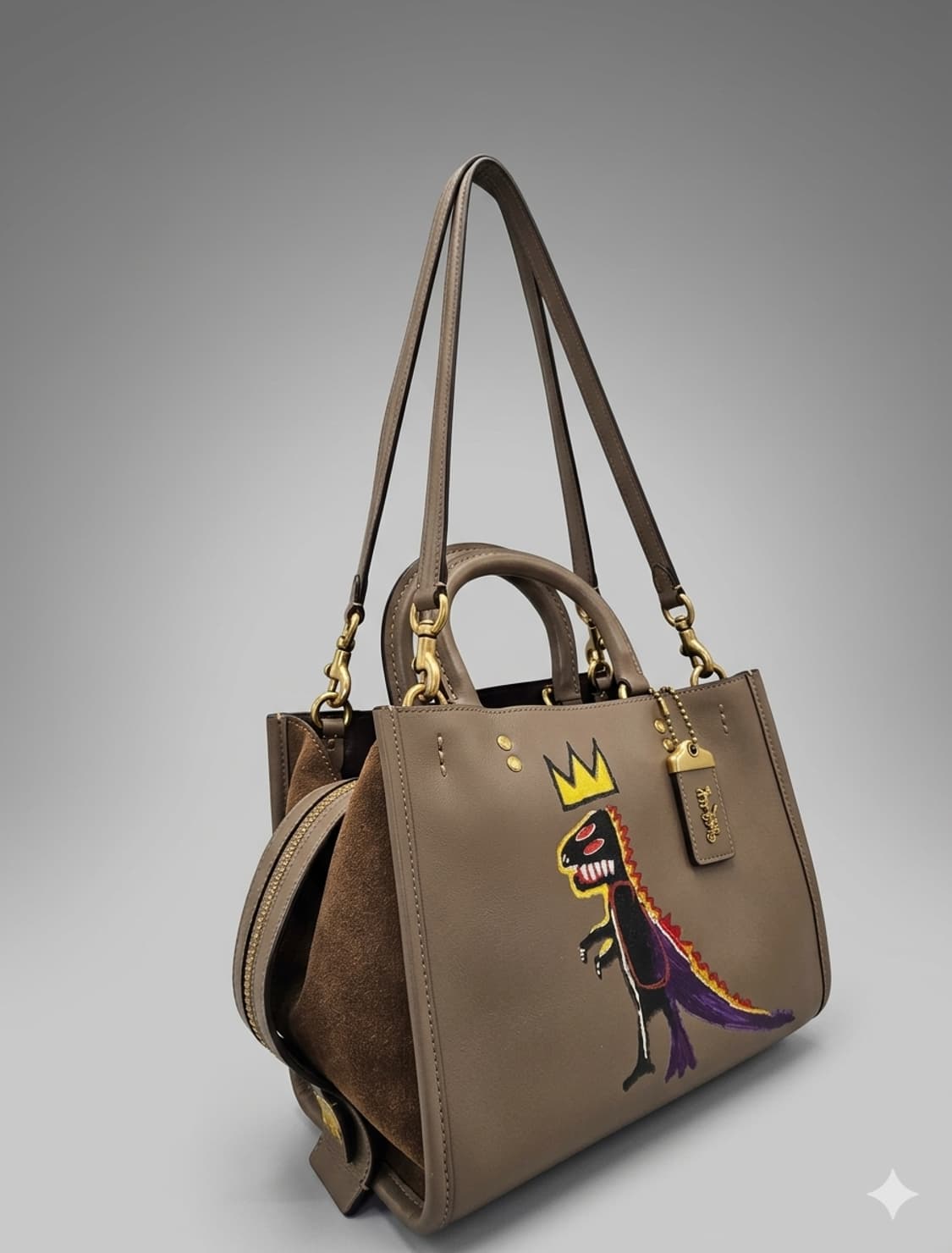 코치 바스키아 로그25 한정판 | 스트랩 3종 풀구성 | 거의 새상품 상품이미지7