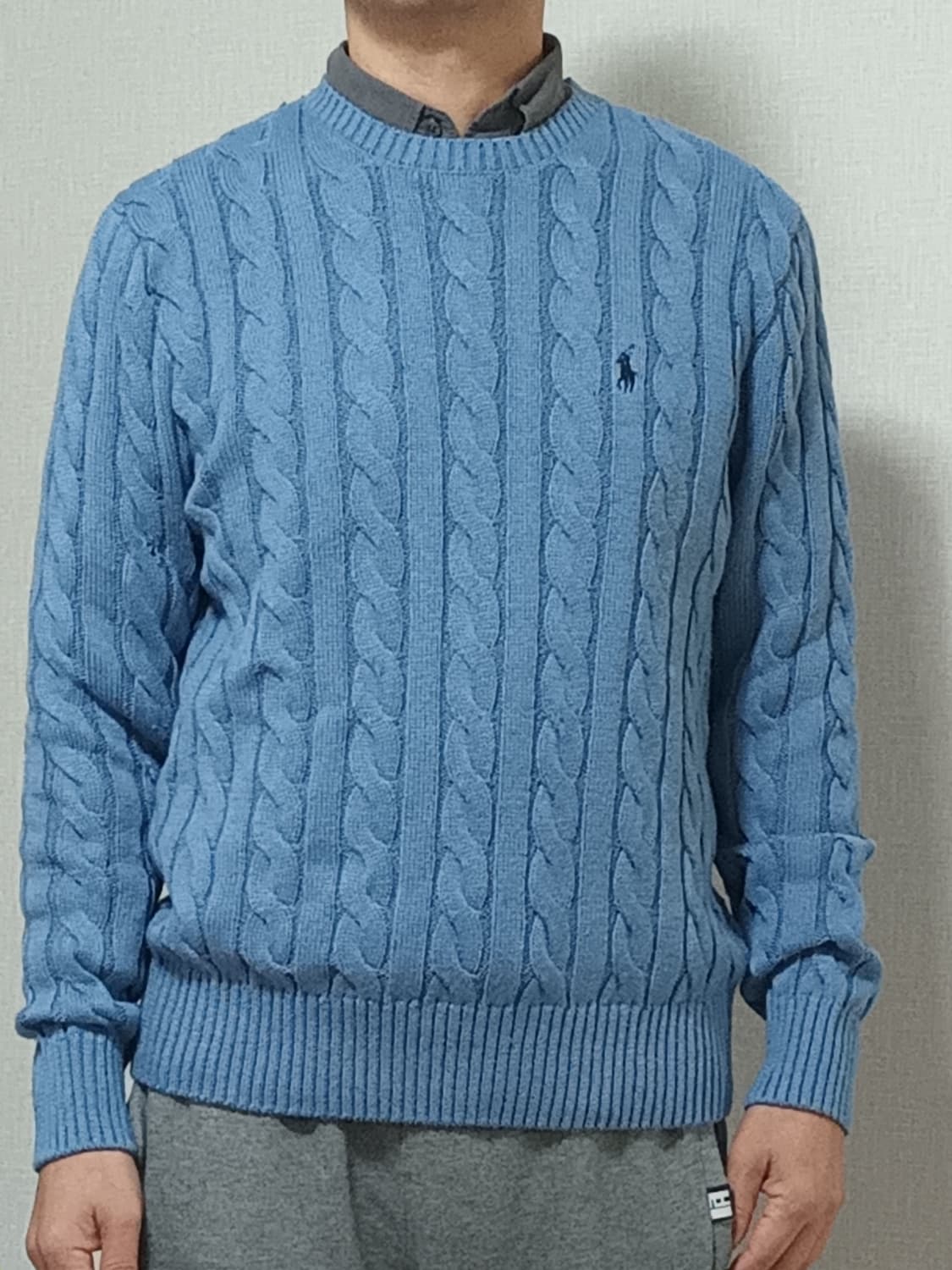 폴로 랄프로렌 꽈배기니트 상품이미지4