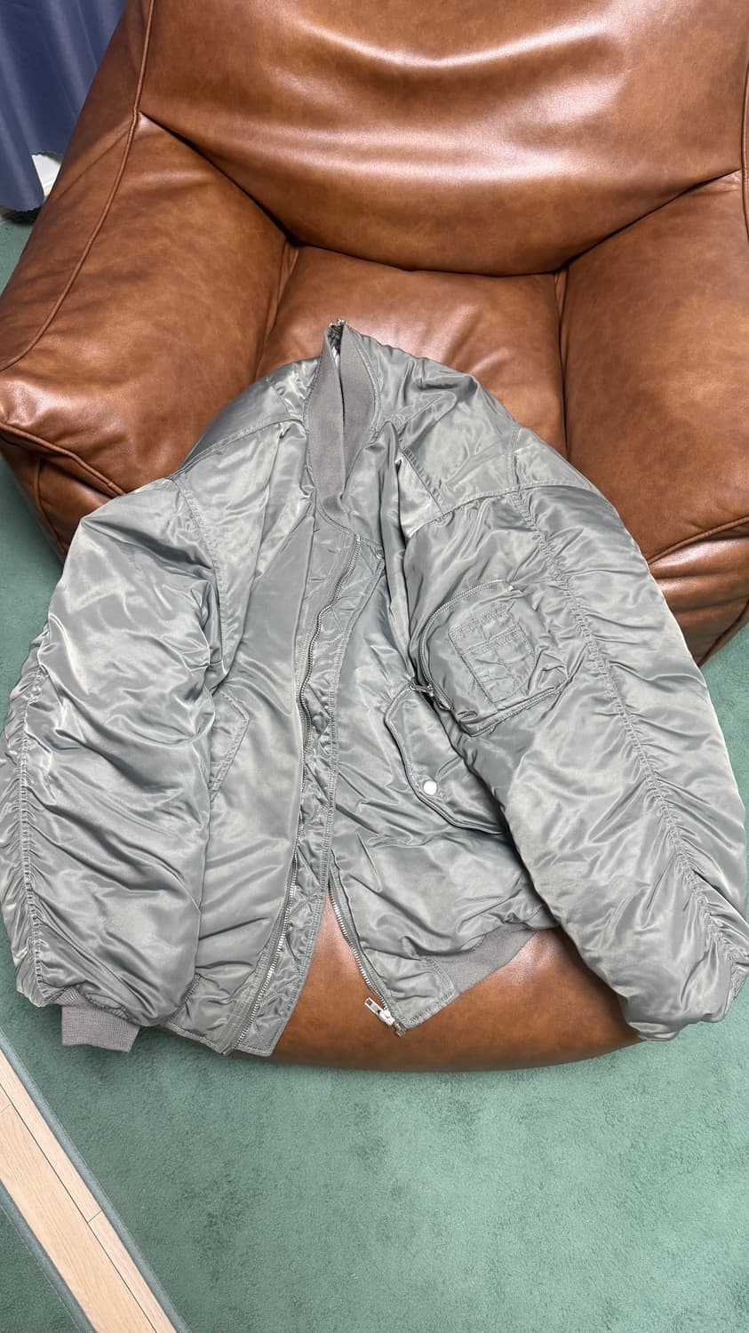 그레일즈 스플릿 봄버 올리브 2사이즈 상품이미지1