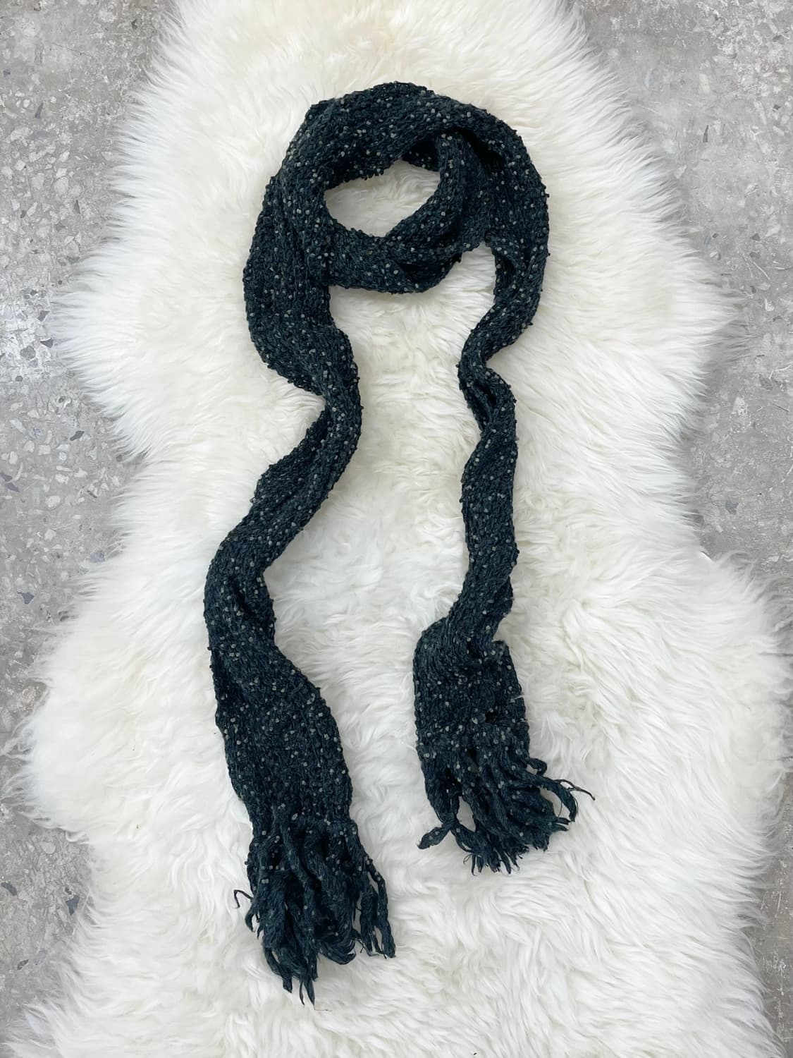 페어리 부클 짜임 머플러  상품이미지3