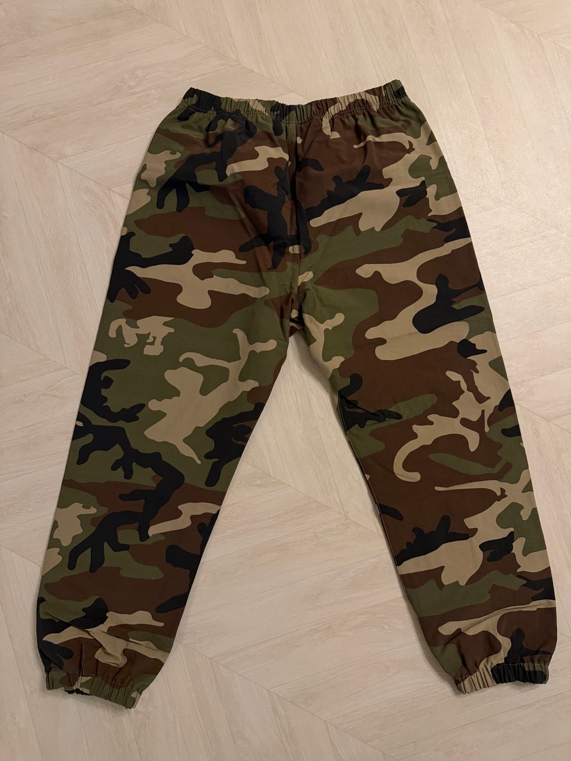 피어오브갓 에센셜 밀리터리 나일론 팬츠 카모 새상품 (우드랜드) 상품이미지2