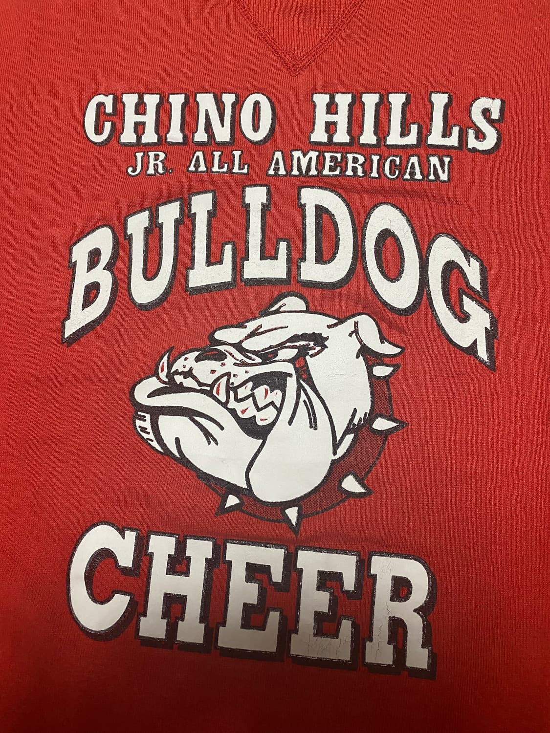 90s usa 러셀 레드 불독 프린팅 L 상품이미지2