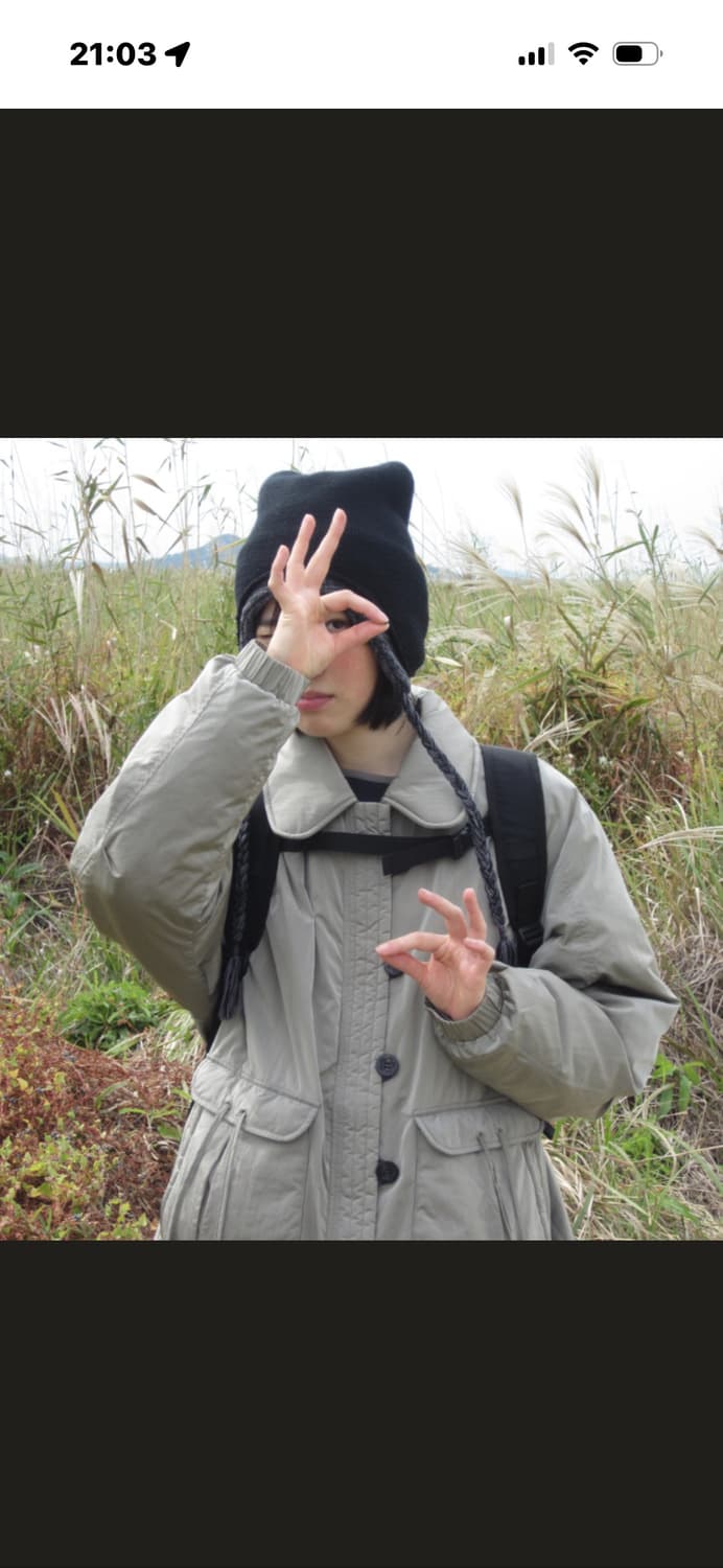 스마트어반유즈풀 코이세이오 봄버자켓 다크그레이 팔아요 상품이미지2