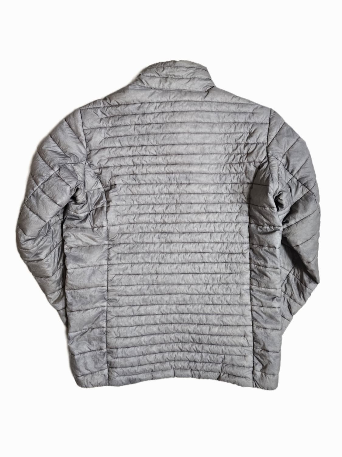 몽벨 경량 구스 다운 패딩 M (95) 실버 그레이 상품이미지2