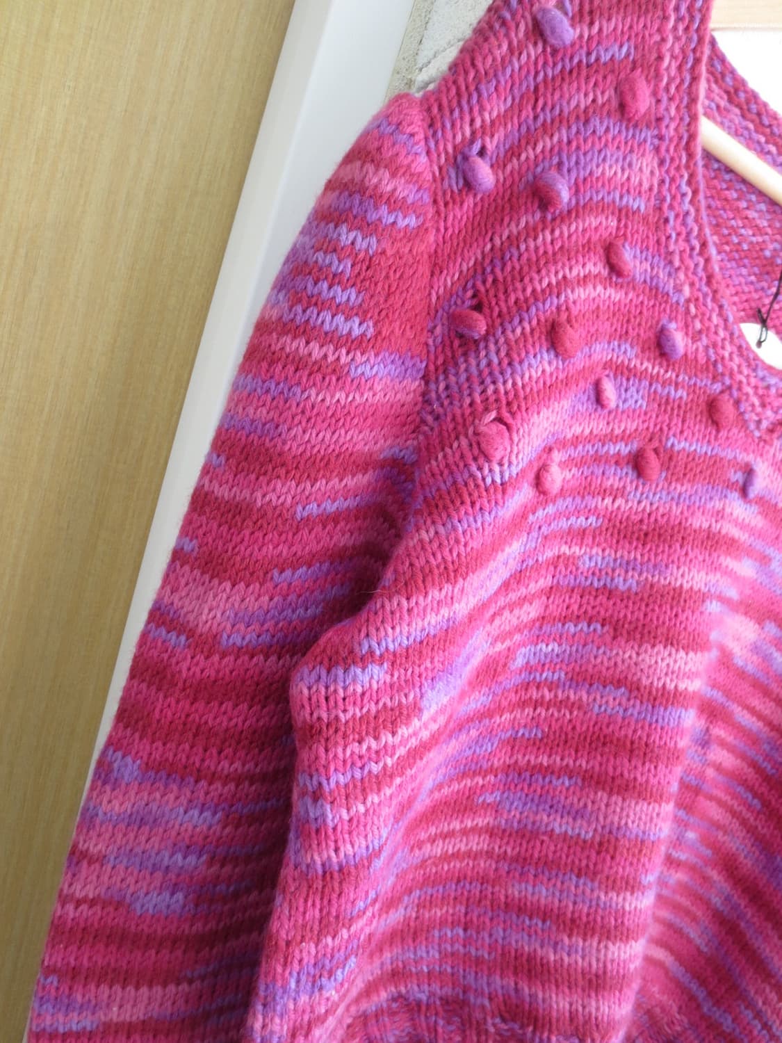 vintage pink knit 상품이미지5