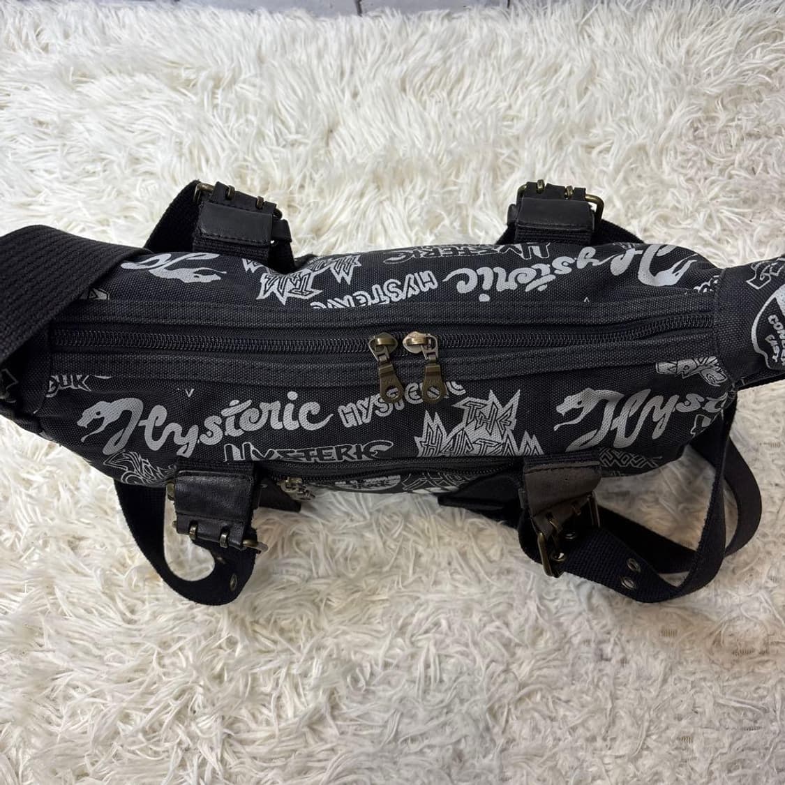  히스테릭 글래머  밀리터리 2웨이 숄더백 상품이미지6